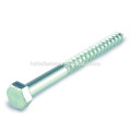 zinc plated carbon steel lag Screw st2.9-6.3